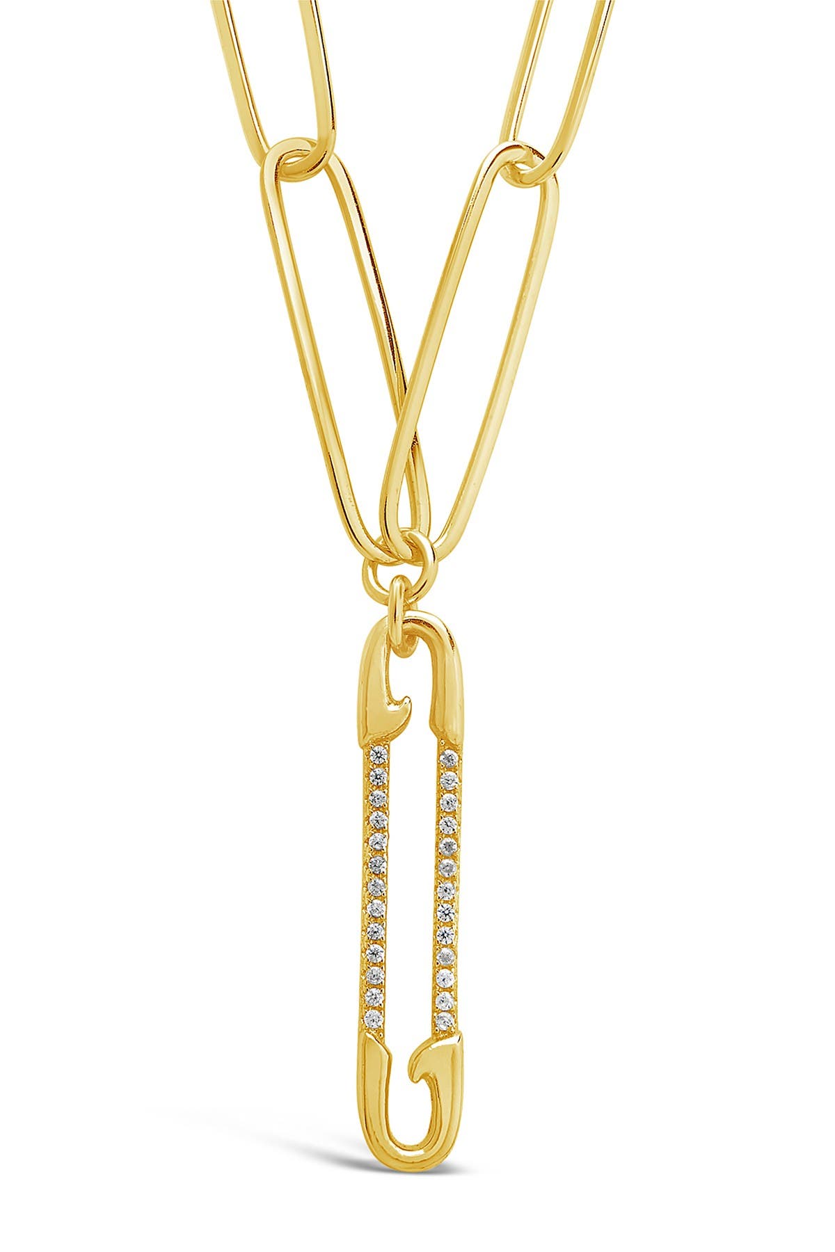 Columbus 14K Gold or Rhodium Plated Charm Necklace Lightning Bolt Pendant Dainty Layering Necklace Star Station Necklace
